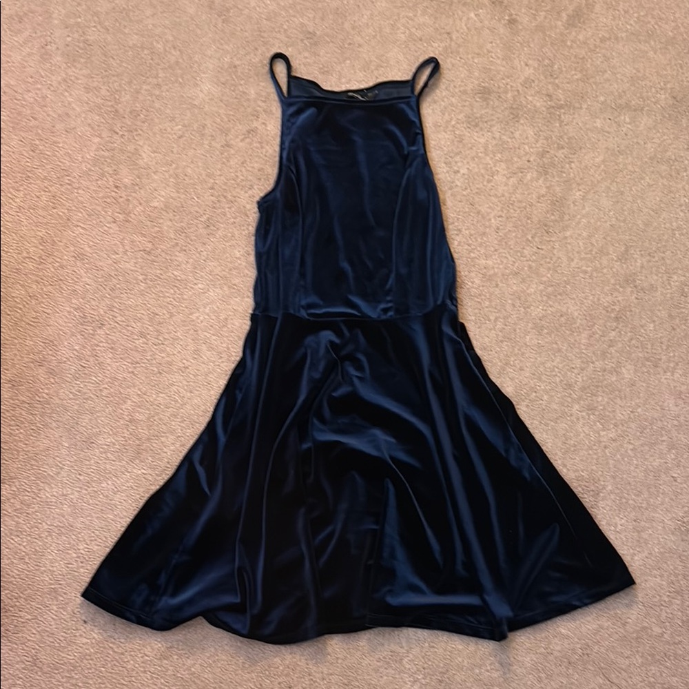 Speechless Midnight Velvet Dress